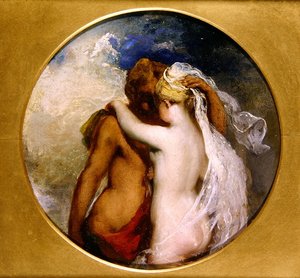 Nymph and Satyr by William Etty