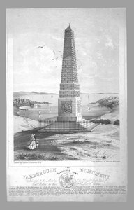 The Yarborough Monument, Bembridge Down by William Evans