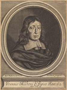 John Milton by William Faithorne