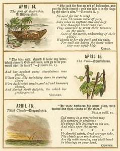 Page from The Bible Emblem Anniversary Book by William Foster