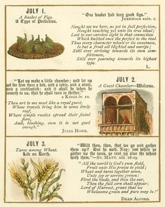 Page from The Bible Emblem Anniversary Book by William Foster