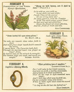Page from The Bible Emblem Anniversary Book by William Foster