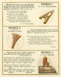 Page from The Bible Emblem Anniversary Book by William Foster