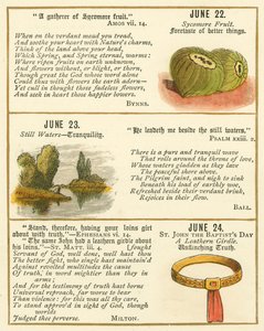 Page from The Bible Emblem Anniversary Book by William Foster