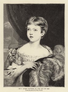 Queen Victoria at the Age of Ten