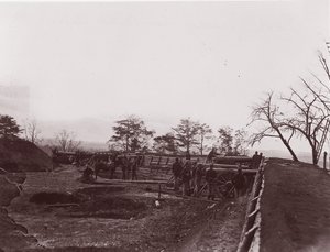 Near Dutch Gap, Virginia. Fort Brady by William Frank Browne