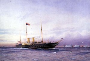 H.M. Yacht Osborne by William Frederick Mitchell