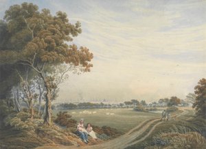 A Distant View of the City of London from St. John