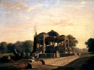 Ancient Temple at Hulwud, 1826