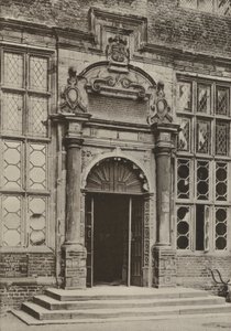 Doorway, Aston Hall, Warwickshire by William Galsworthy Davie