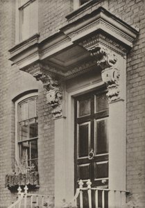 Doorway, Church Road, Richmond, Surrey by William Galsworthy Davie