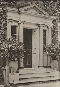 Doorway, East Pallant, Chichester by William Galsworthy Davie