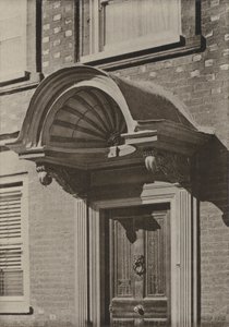 Doorway, High Street, High Wycombe, Bucks by William Galsworthy Davie