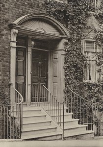 Doorway, High Street, Lewes, Sussex by William Galsworthy Davie