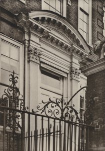 Doorway, North Pallant, Chichester by William Galsworthy Davie
