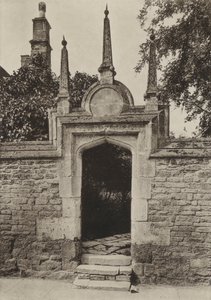 Doorway, Paynis Almshouses, Oundle