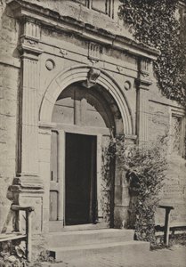 Doorway, Sackville College, East Grinstead by William Galsworthy Davie