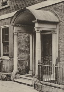 Doorway, The Close, Salisbury, Wilts by William Galsworthy Davie
