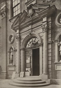 Doorway, The Guildhall, Worcester by William Galsworthy Davie