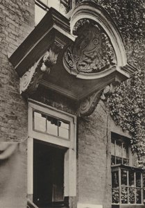 Doorway, The Manor House, Bermondsey, London by William Galsworthy Davie