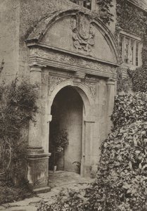 Doorway, The Manor, Upper Swell, Gloucestershire by William Galsworthy Davie