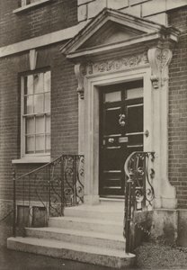 Doorway, Wimborne, Dorset by William Galsworthy Davie