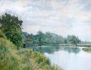 The Ouse and Mill at Hemingford Grey