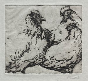Chickens by William George Reindel