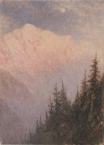 Mont Blanc by William Gersham Collingwood