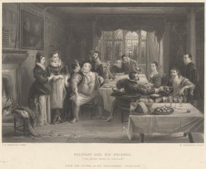 Falstaff and his Friends by William Greatbach