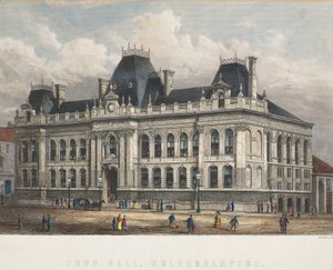 Town Hall, Wolverhampton, c.1871 by William Greatbach