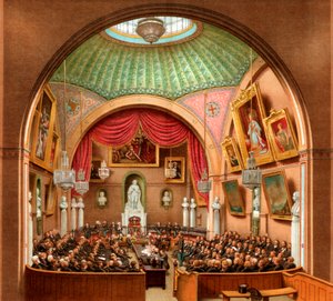 Council Chamber, Guildhall, City of London, 1886