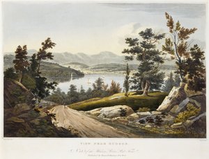 View Near Hudson, 1822 by William Guy after Wall