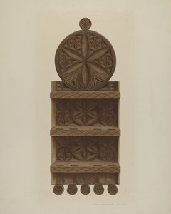Pa. German Spoon Rack