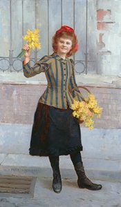 Portrait of Miss Gertie Miller, 1893