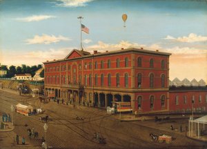 The Third Avenue Railroad Depot, ca. 1859-60