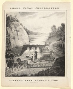 Clinton Fire Company No.41 by William H. Tuthill