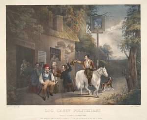 Log Cabin Politicians by William Hall