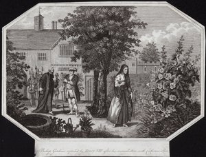 Bishop Gardiner reproved by Henry VIII after his reconciliation with Catherine Parr