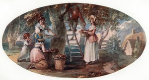 Gathering Fruit, late 18th century