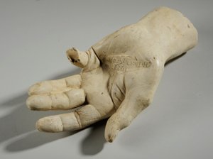 Cast of a hand by William Hamo Thornycroft