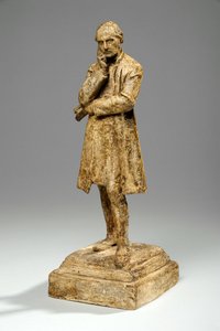 Maquette for William Conyngham, 4th Baron Plunket, Archbishop of Dublin, c.1905 by William Hamo Thornycroft
