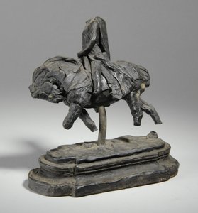 Maquette for an equestrian statue of Edward I, c.1893