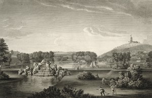 West Wycombe Park, Engraved by William Woollett