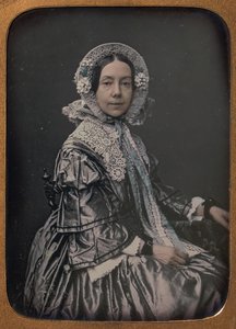 Seated Middle-aged Woman Dressed in Finery by William Hardy Kent