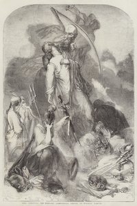 Time removing the Hero by William Harvey