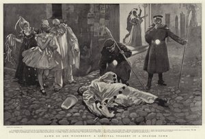 Dawn on Ash Wednesday, a Carnival Tragedy in a Spanish Town