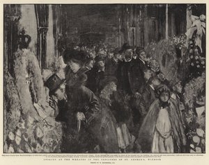 Looking at the Wreaths in the Cloisters of St George