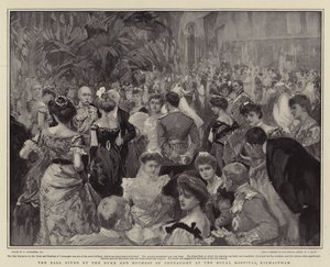The Ball given by the Duke and Duchess of Connaught at the Royal Hospital, Kilmainham by William Hatherell