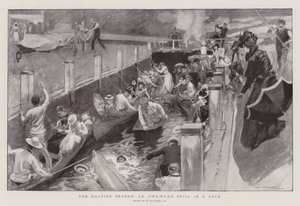 The Boating Season, an Awkward Spill in a Lock
